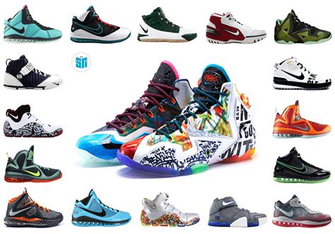 all lebron shoes ever made.